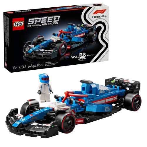 Lego Speed Champions 77246 Visa Cash App RB VCARB 01 F1 Race Car