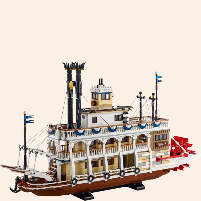 Classic River Steamboat Building Model - 21356