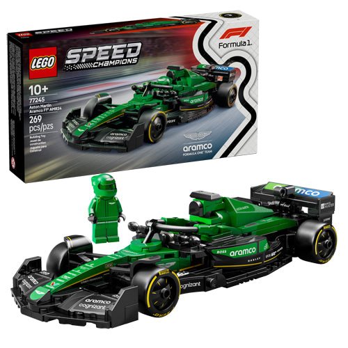 Lego Speed Champions 77245 Aston Martin Aramco F1 AMR24 Race Car